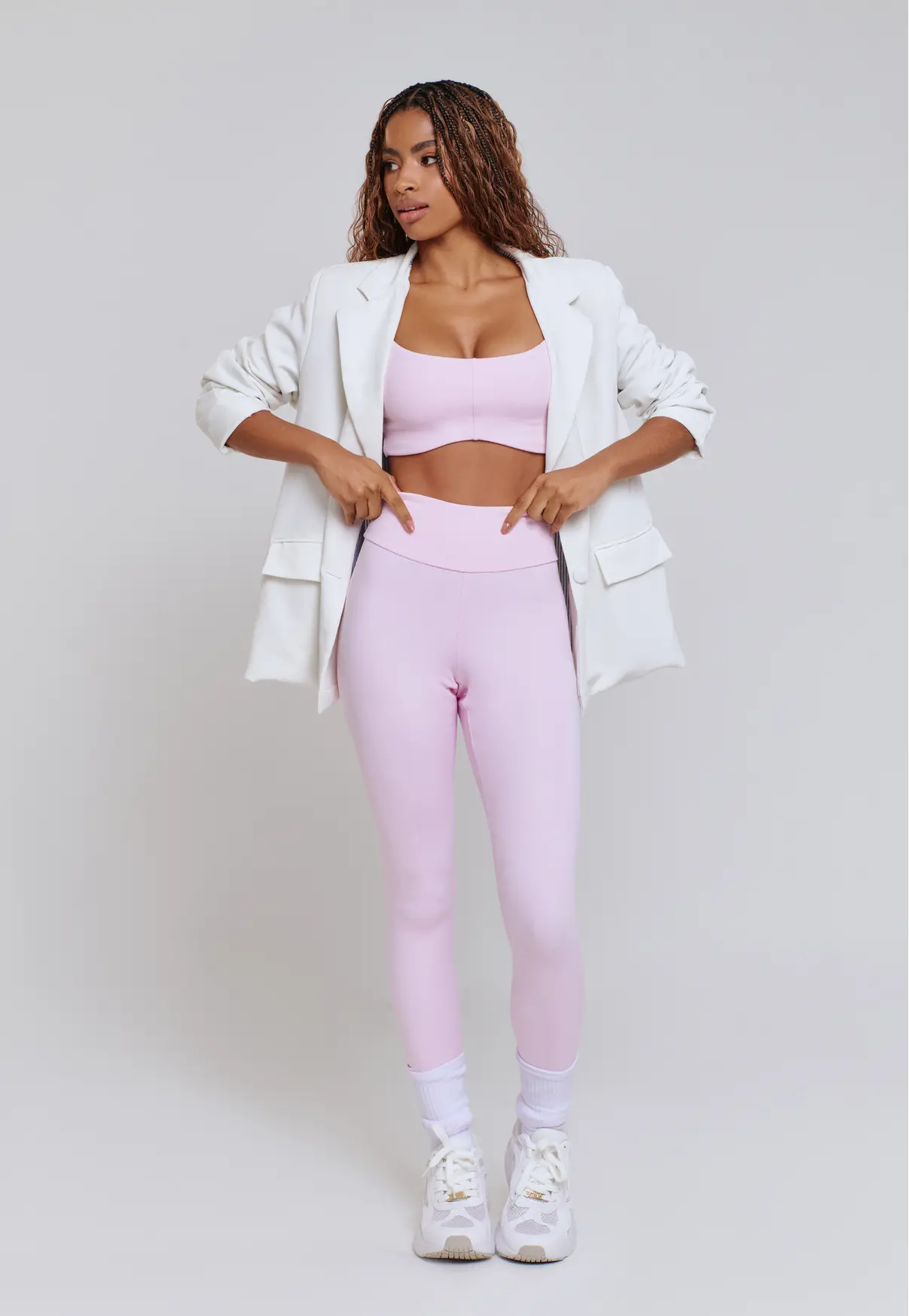 TOP EMBUTIDO DECOTE CANOA MINIMAL LIGHT PINK