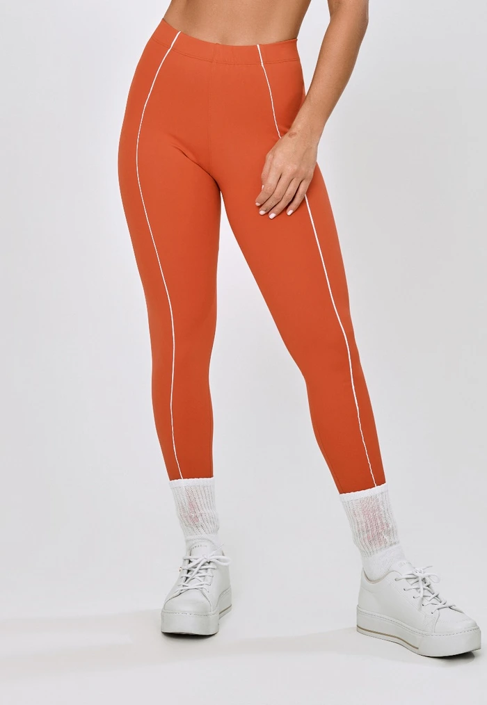 CALÇA LEGGING COM VIVO NA FRENTE FOLK