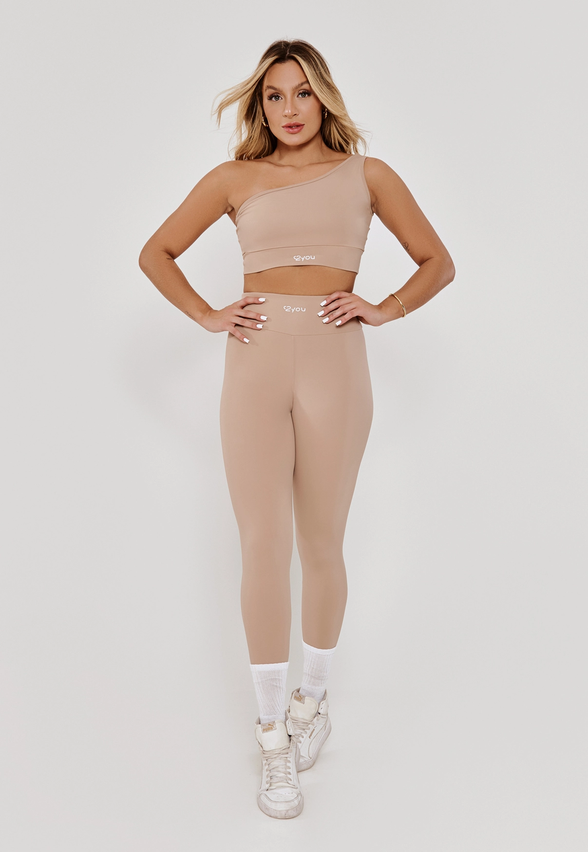 LEGGING BÁSICA SILK MEIO CHOCOLATE - POLIAMIDA FIO DUPLO