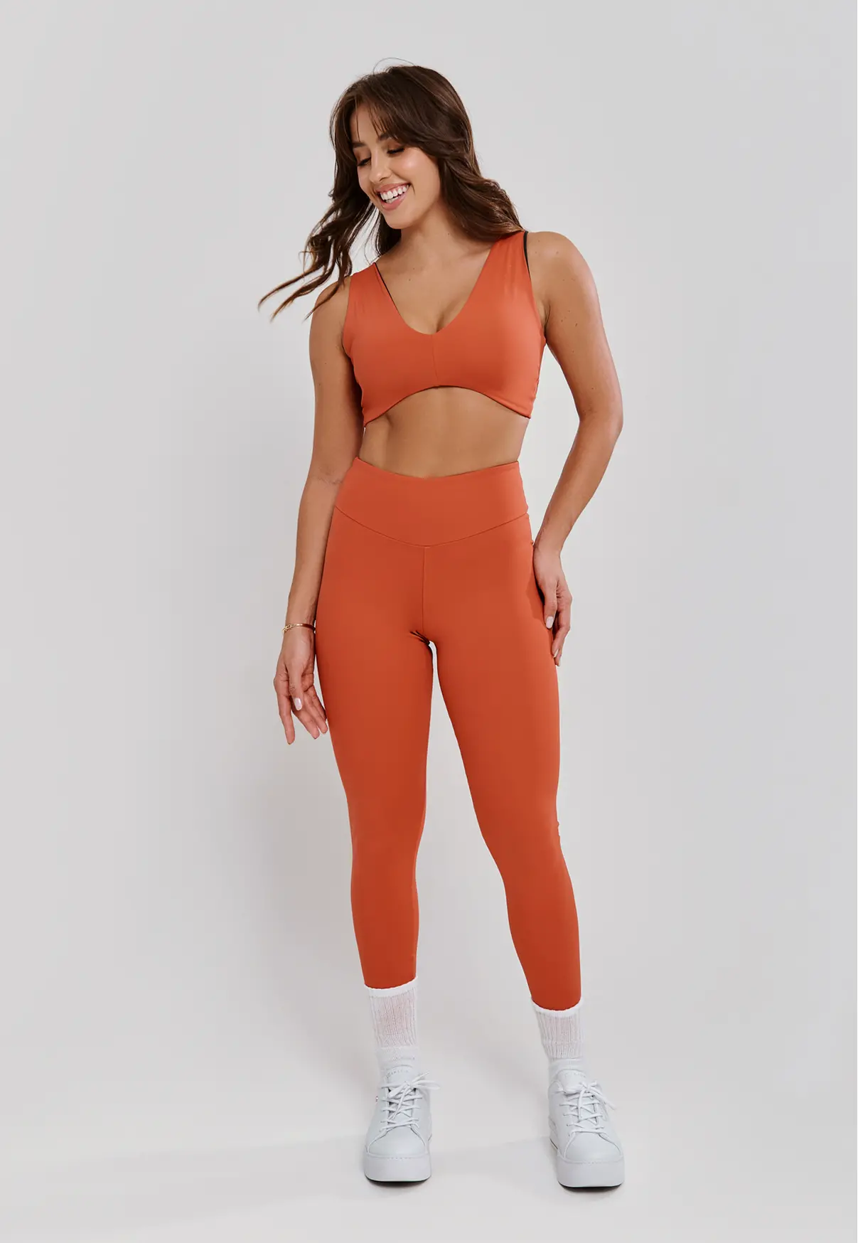 LEGGING CÓS ACENTUADO E SILK FOLK - POLIAMIDA FIO DUPLO