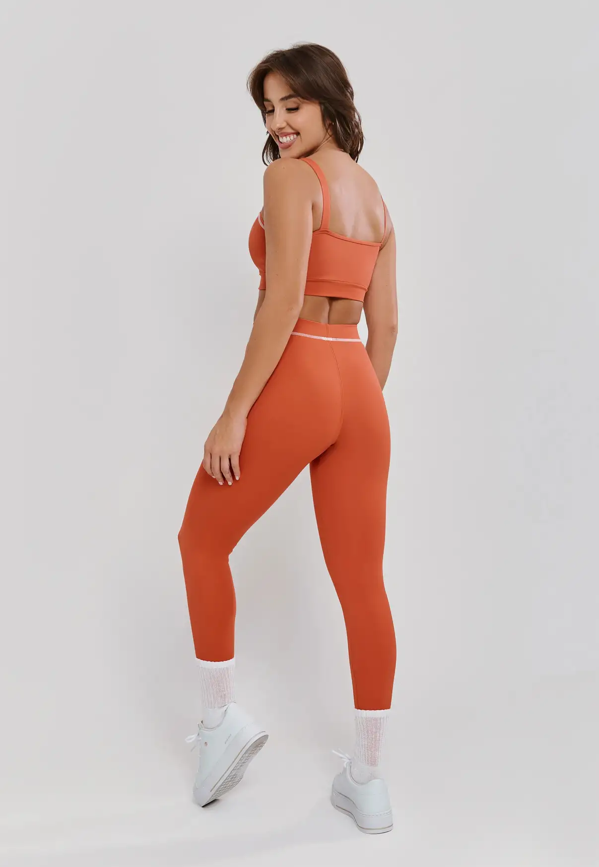 LEGGING COM PESPONTO FOLK - POLIAMIDA FIO DUPLO