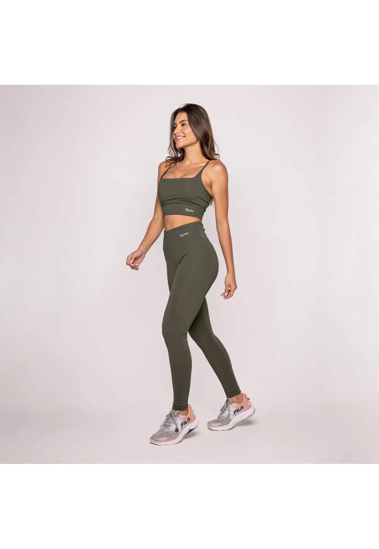 LEGGING COM BOLSO DE ZÍPER NO CÓS COSTA VERDE ELITE - POLIAMIDA