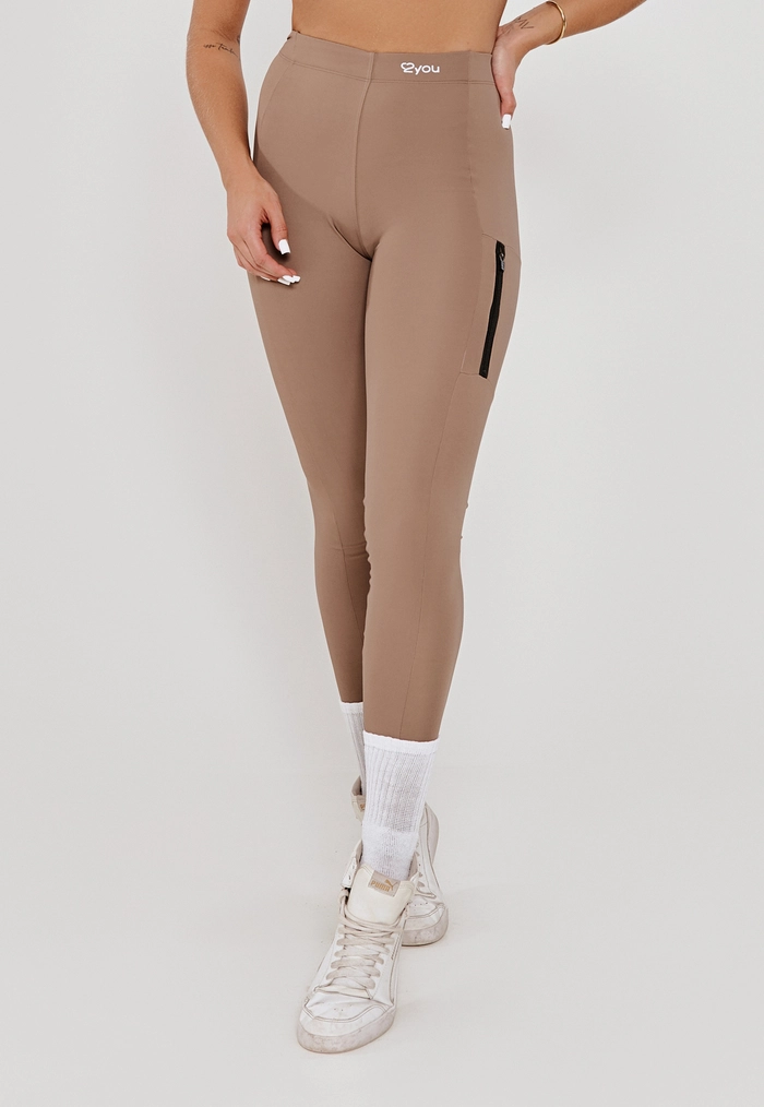LEGGING BOLSO COM ZÍPER LATERAL NUTS- POLIAMIDA FIO DUPLO