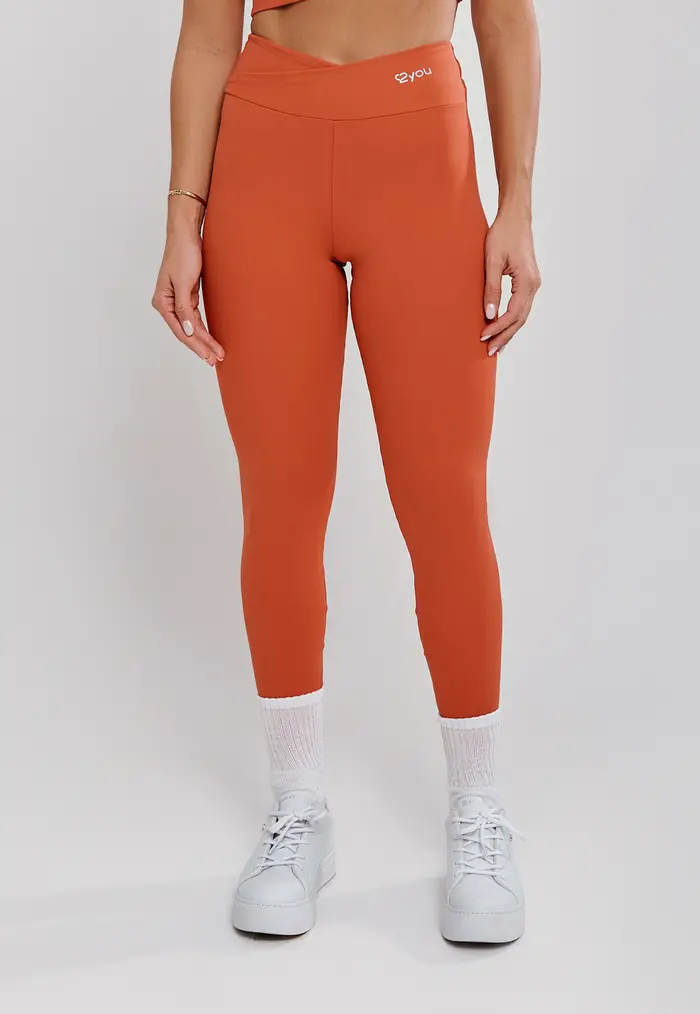 LEGGING CÓS CRUZADO FOLK - POLIAMIDA FIO DUPLO