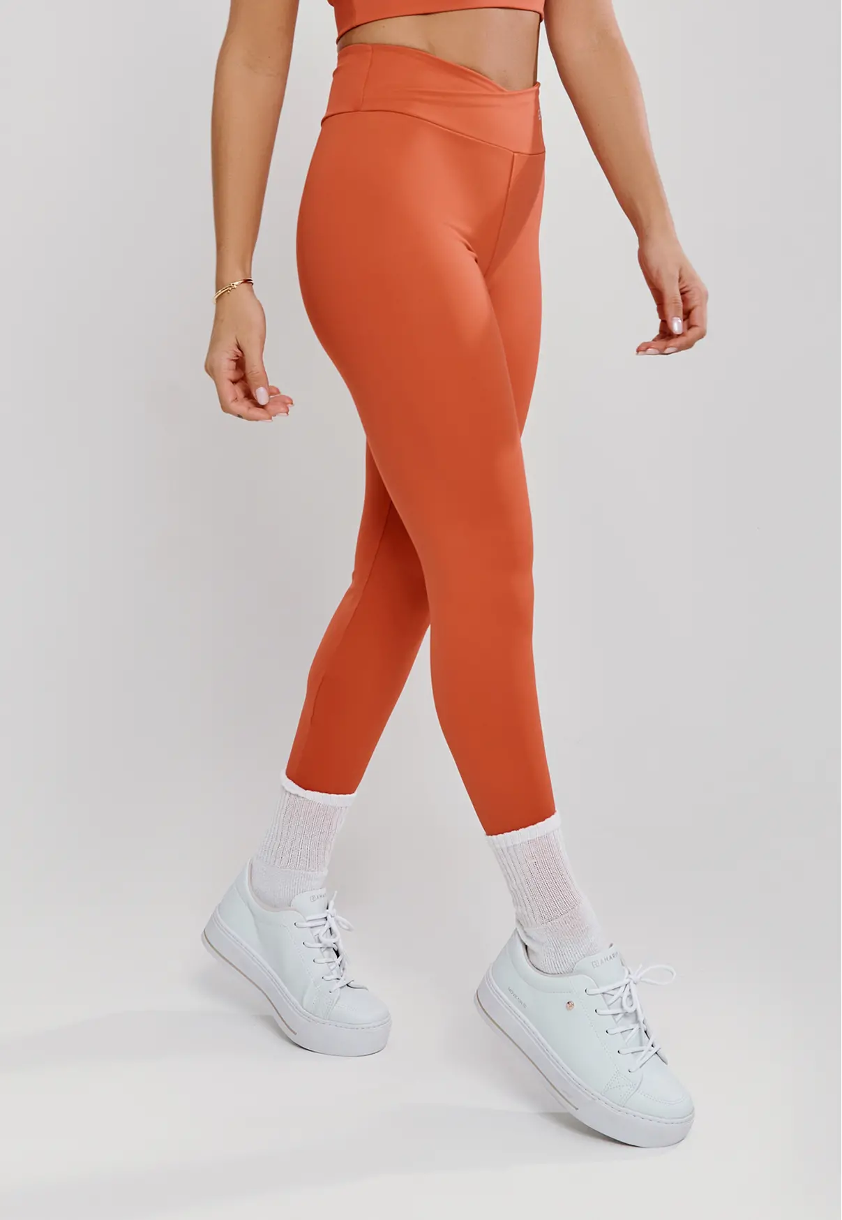 LEGGING CÓS CRUZADO FOLK - POLIAMIDA FIO DUPLO