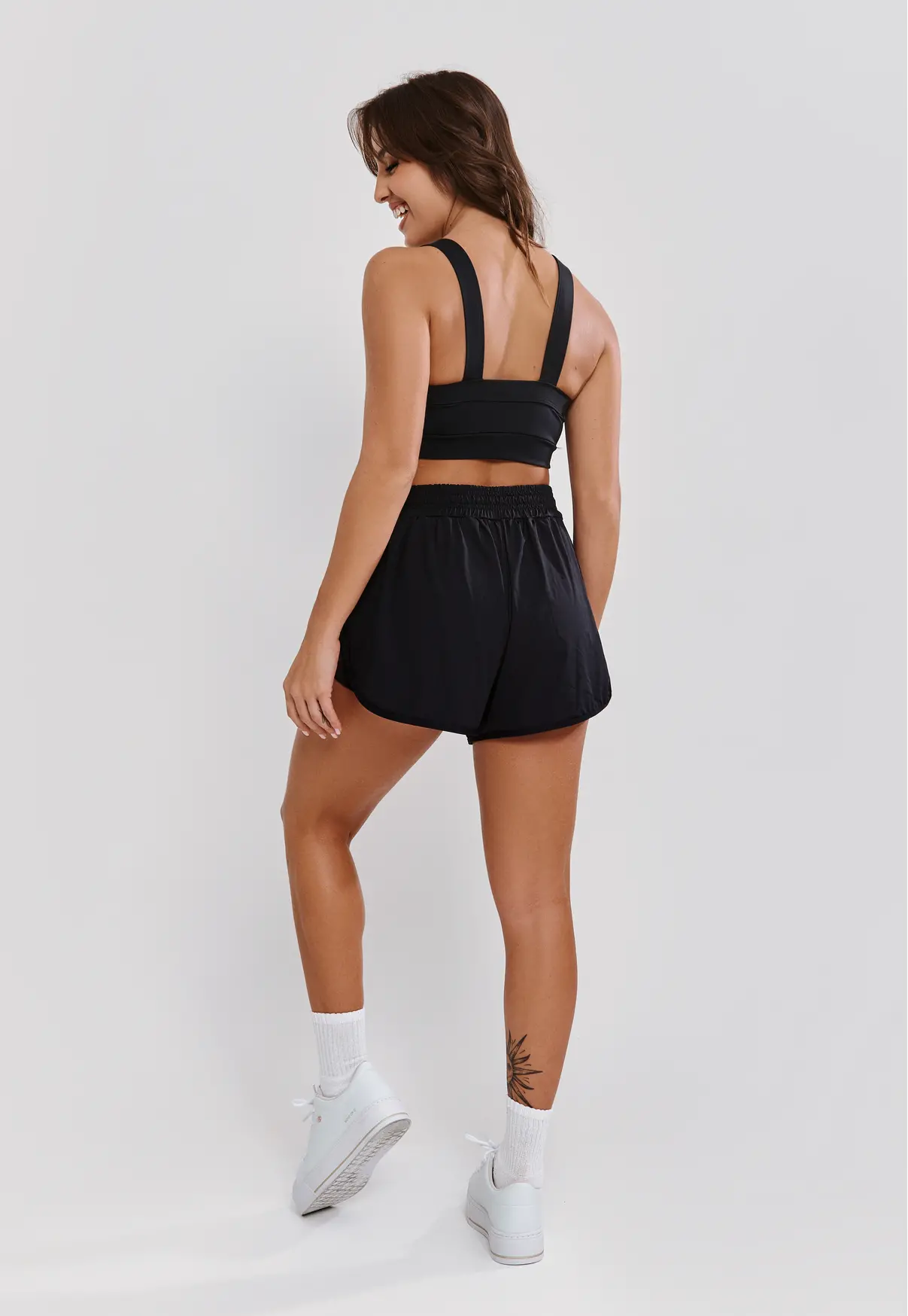 TOP FITNESS FEMININO SILK 2YOU POLIAMIDA- PRETO