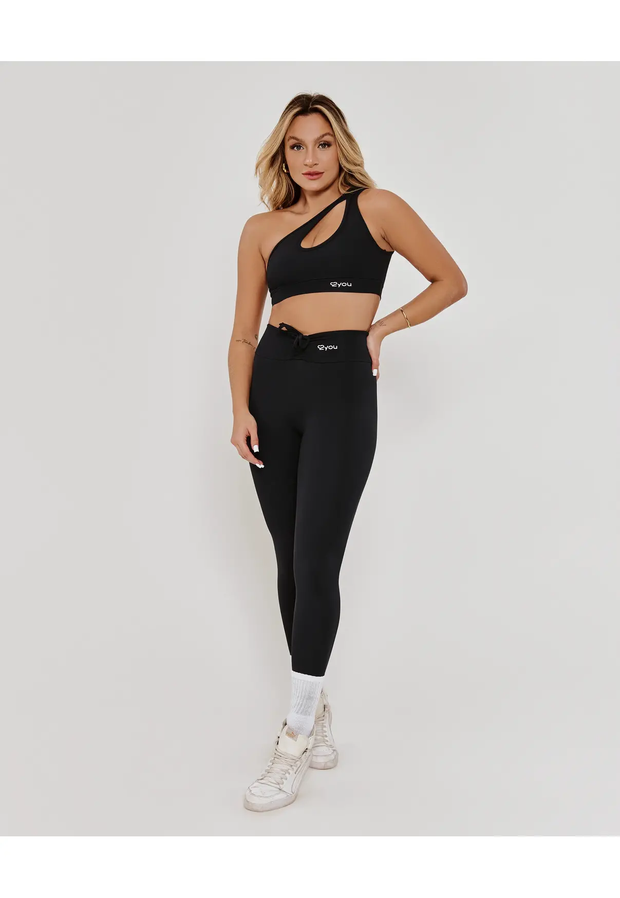TOP GOTA PRETO- POLIAMIDA FIO DUPLO
