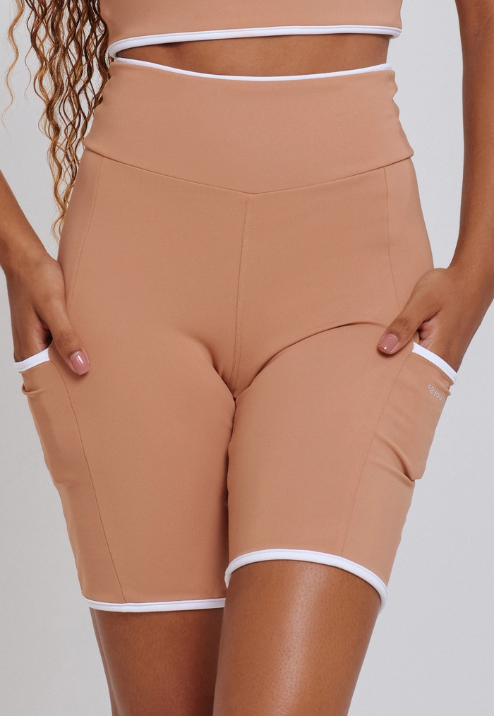 BERMUDA CICLISTA VIÉS E BOLSOS TECNOLIGIA TACO POLIAMIDA MACHIATO