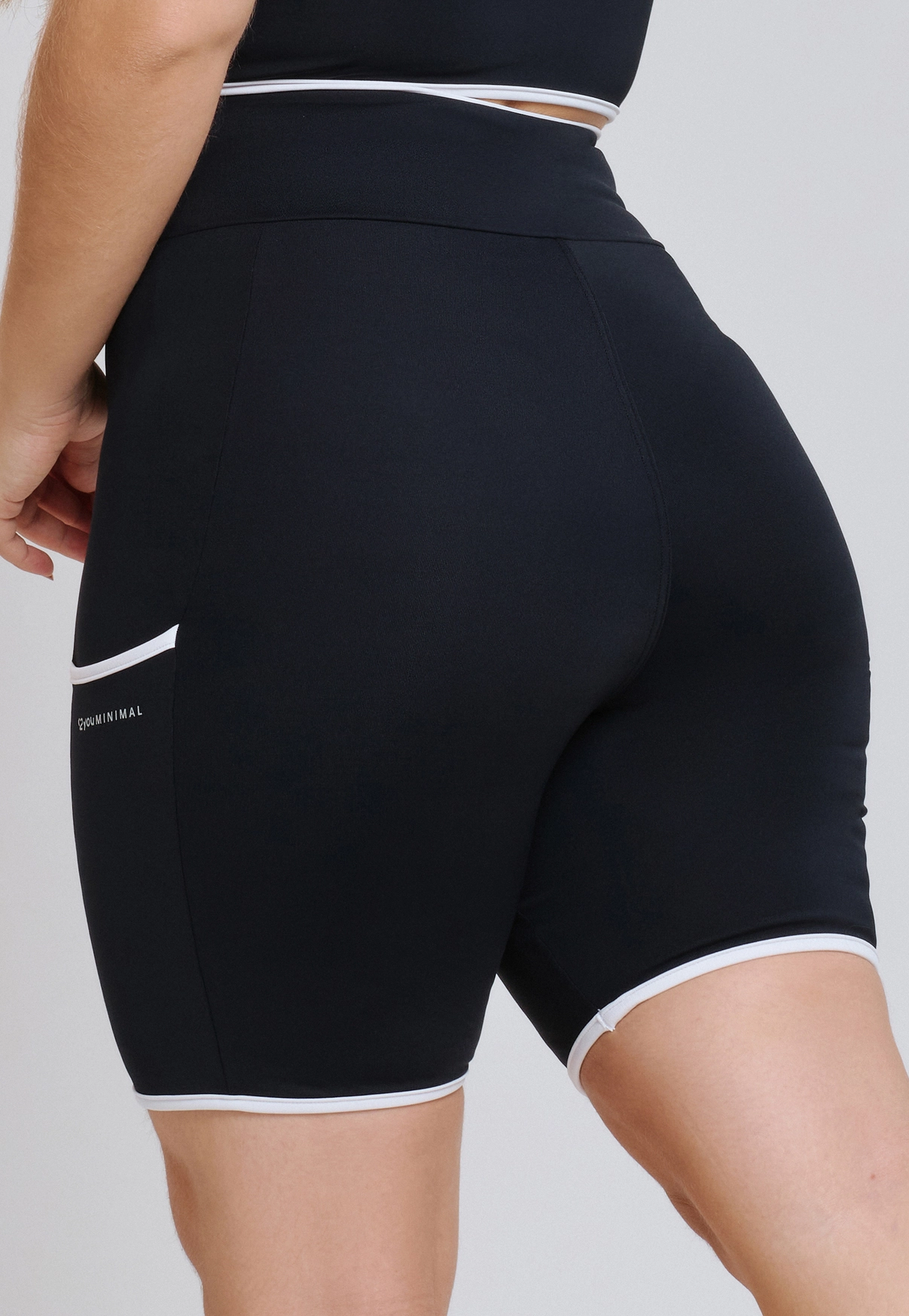 BERMUDA CICLISTA VIÉS E BOLSOS TECNOLIGIA TACO POLIAMIDA PRETO