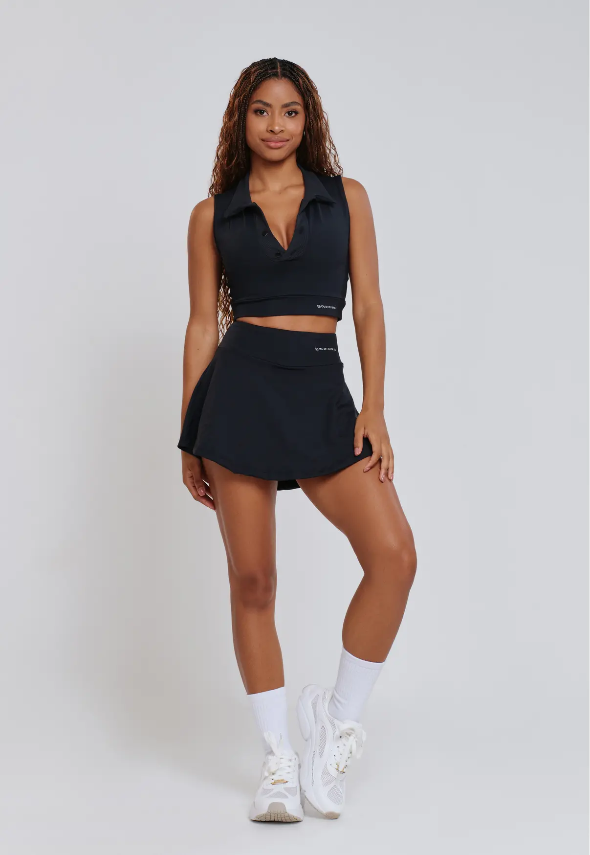 SHORT SAIA GODÊ POLIAMIDA PRETO